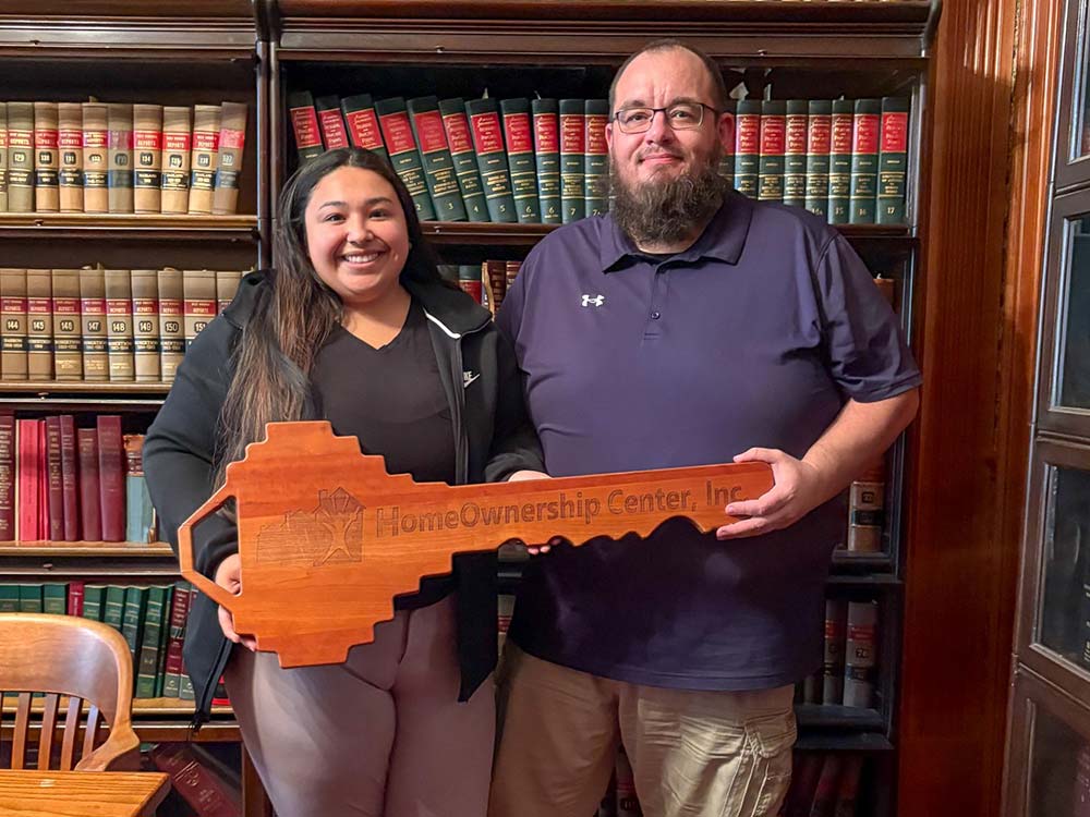 Artemisa Gutierrez and Chad Simmons.