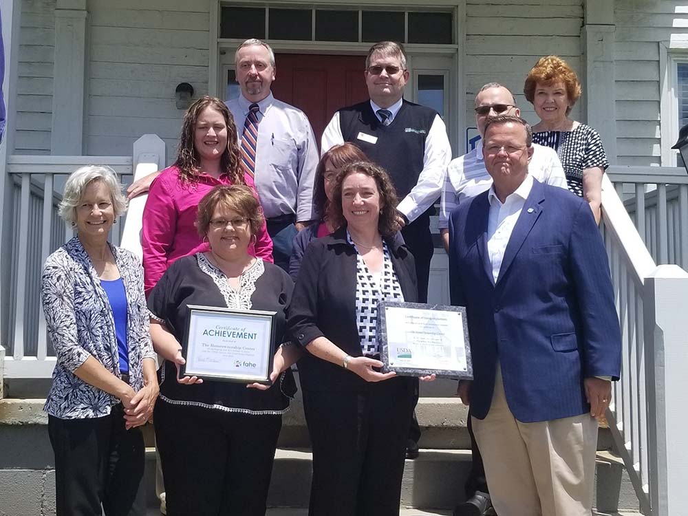 Accepting 2020 USDA award.